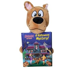 NWT Kohl's Cares Scooby Doo Plush & Book "A Halloween Mystery” Scooby & Friends